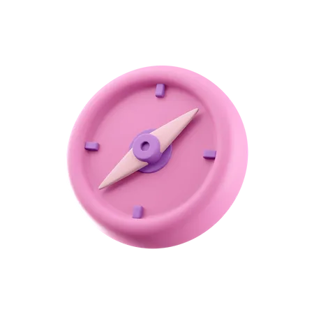 Boussole  3D Icon