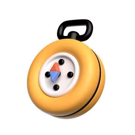 Boussole  3D Icon