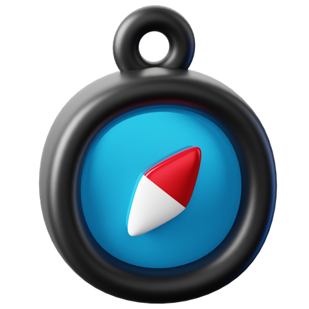 Boussole  3D Icon