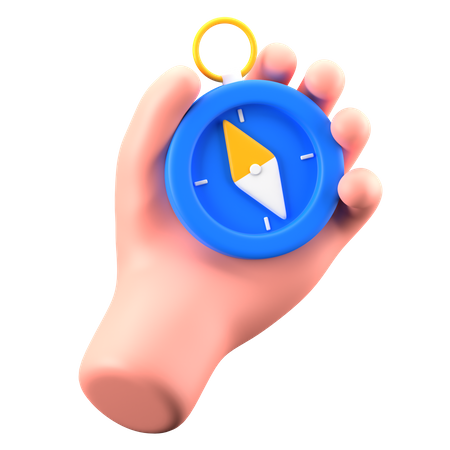 Boussole  3D Icon