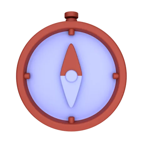 Boussole  3D Icon