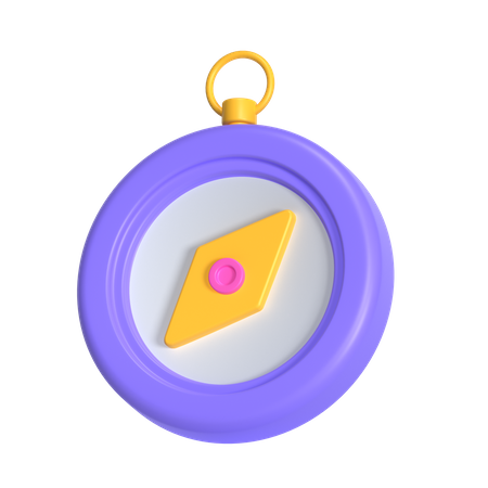 Boussole  3D Icon