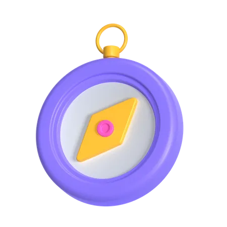 Boussole  3D Icon