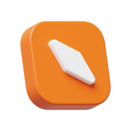 Boussole  3D Icon