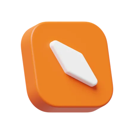 Boussole  3D Icon