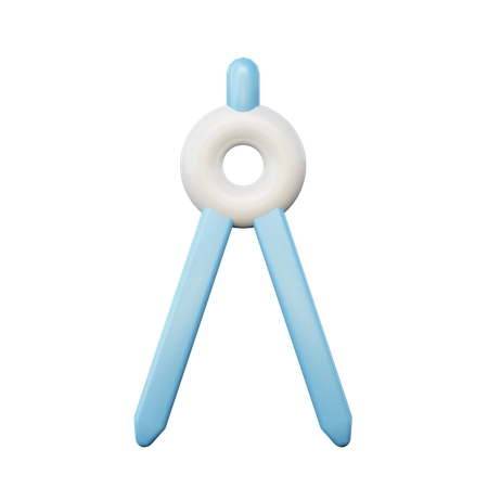Boussole à arc  3D Icon