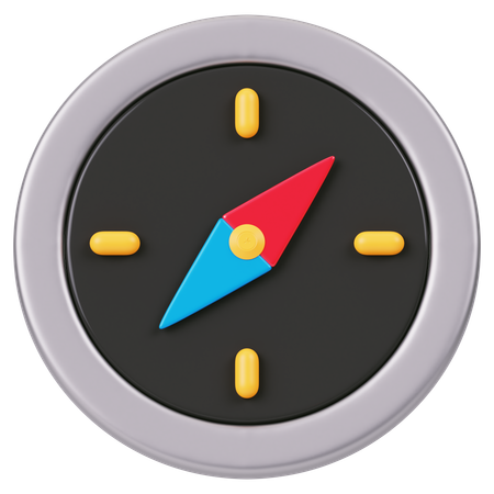 Application boussole  3D Icon