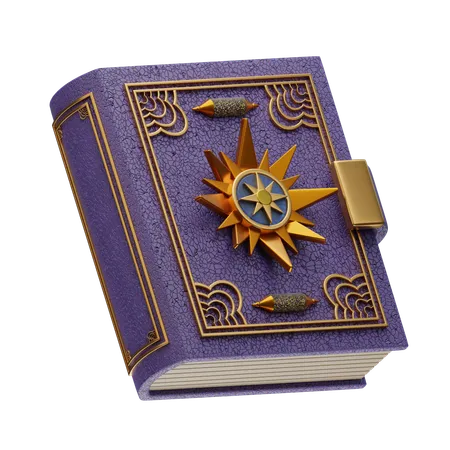 Grimoire de la boussole étoilée  3D Icon