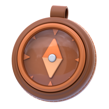 Boussole de scout  3D Icon