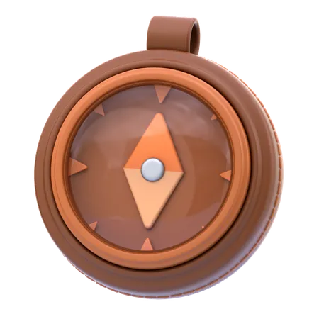 Boussole de scout  3D Icon