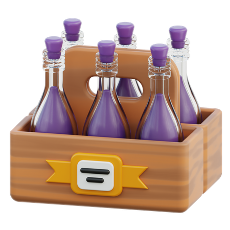 Bouteille de bière  3D Icon