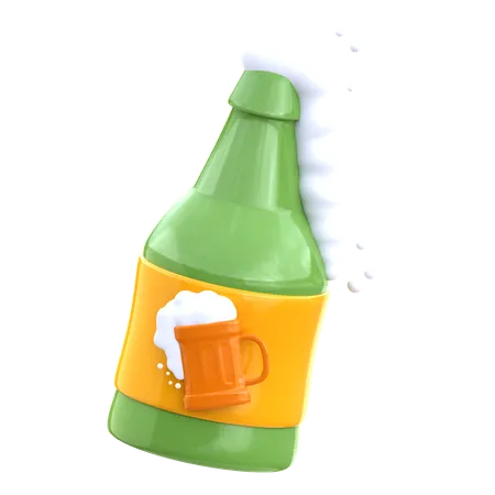 Bouteille de bière  3D Icon