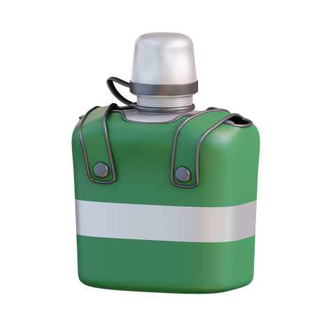 Bouteille de camping  3D Icon