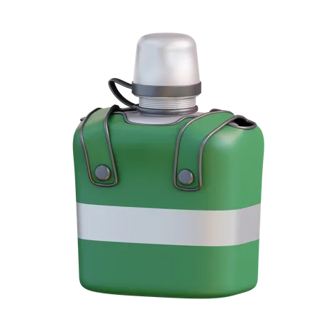 Bouteille de camping  3D Icon