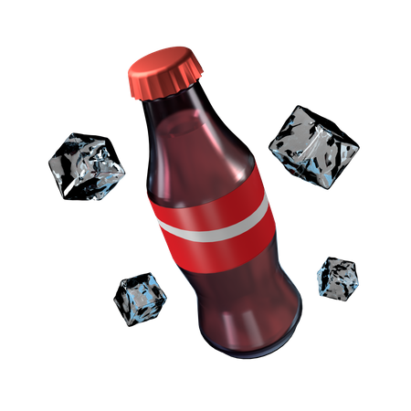 Bouteille de coke  3D Icon