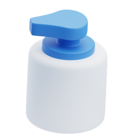 Bouteille de désinfectant  3D Icon