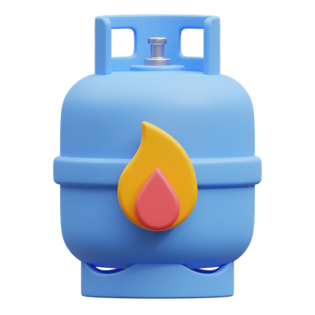 Bouteille de gaz  3D Icon