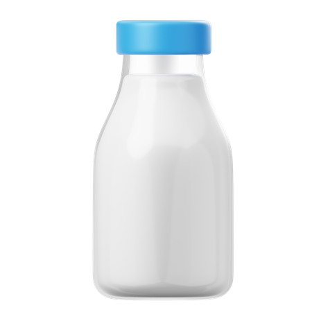 Bouteille de lait  3D Icon