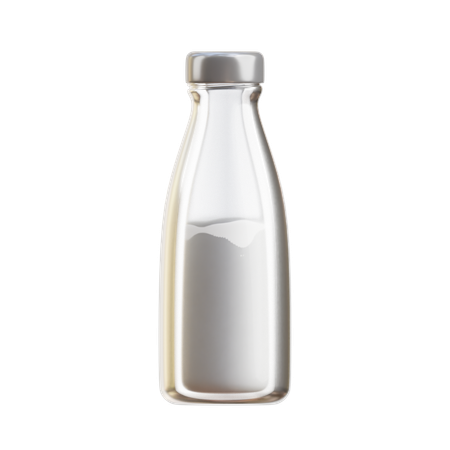 Bouteille de lait  3D Icon