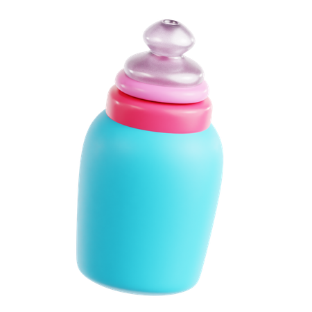 Bouteille de lait  3D Icon