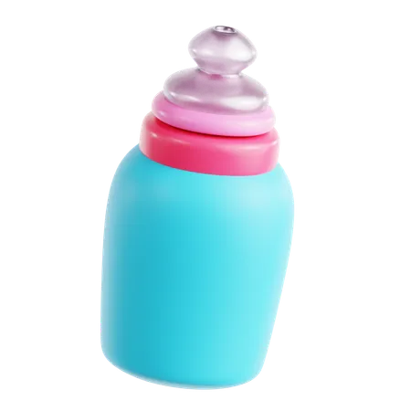 Bouteille de lait  3D Icon