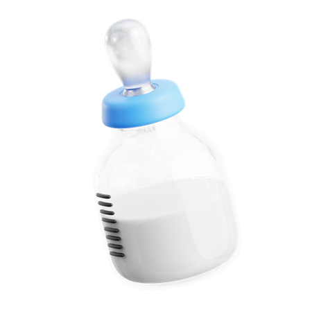 Bouteille de lait  3D Icon