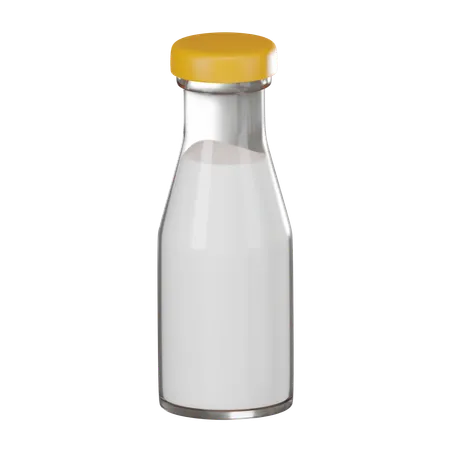 Bouteille de lait  3D Icon