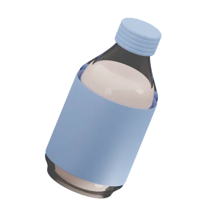 Lait en bouteille  3D Icon