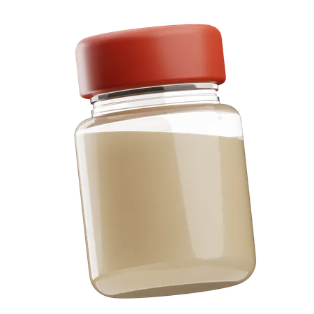 Bouteille de lait  3D Icon