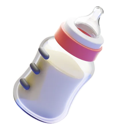 Bouteille de lait  3D Icon