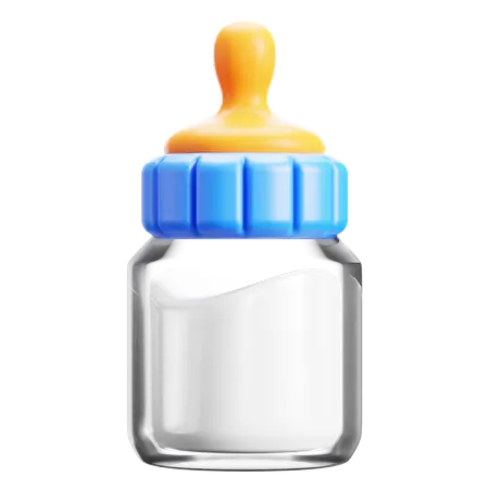 Bouteille de lait  3D Icon