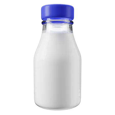Bouteille de lait laitier  3D Icon