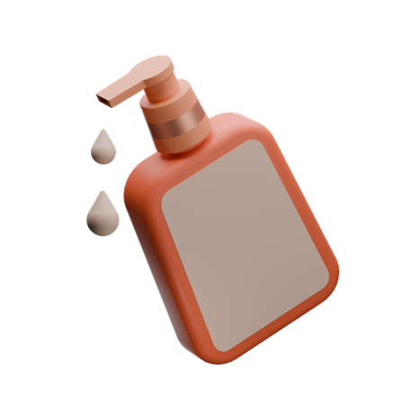 Bouteille de lotion  3D Icon