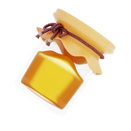 Bouteille de miel  3D Icon