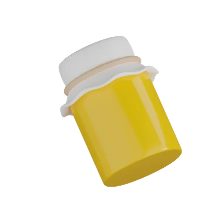 Bouteille de miel  3D Icon