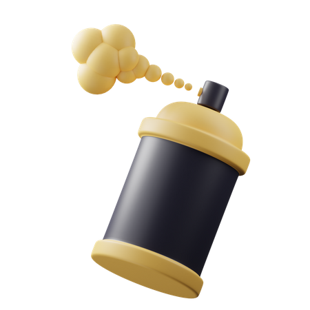 Bouteille de peinture en aérosol  3D Icon