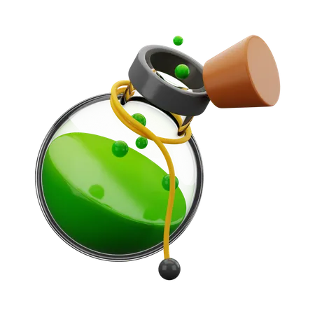 Bouteille de potions  3D Icon