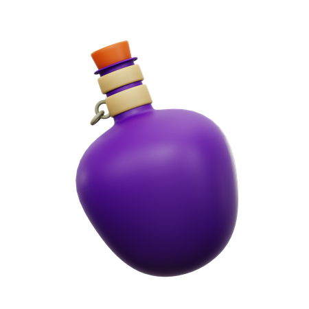 Bouteille de potions  3D Icon