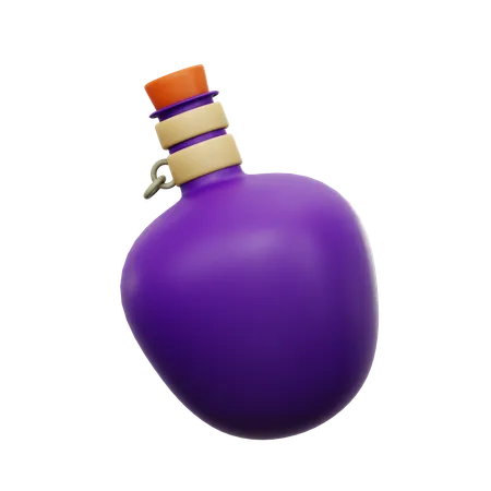 Bouteille de potions  3D Icon