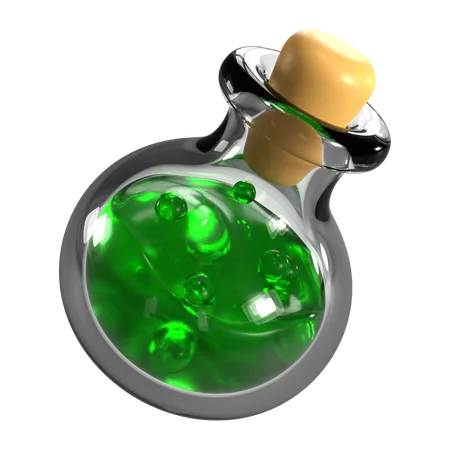 Bouteille de potions  3D Icon