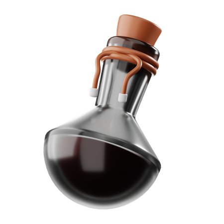 Bouteille de potions  3D Icon