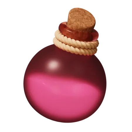 Bouteille de potion  3D Icon