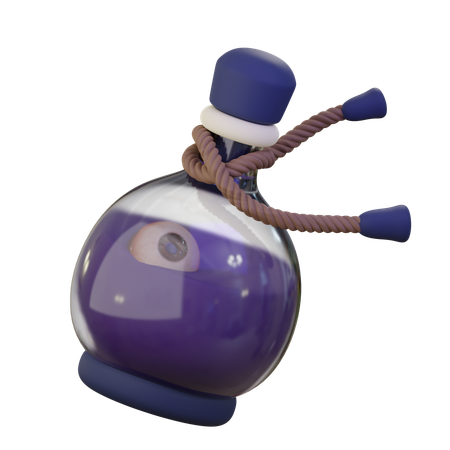 Bouteille de potions  3D Icon