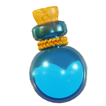 Bouteille de potions  3D Icon