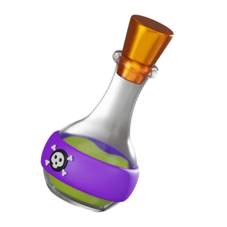 Bouteille de potions  3D Icon