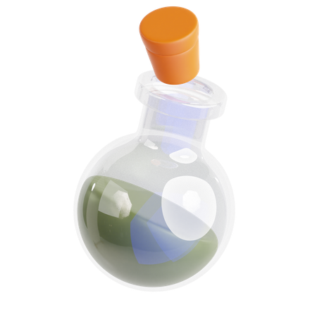 Bouteille de potions  3D Icon