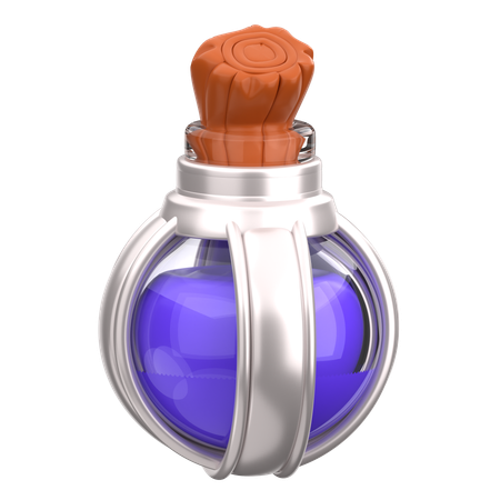 Bouteille de potions  3D Icon