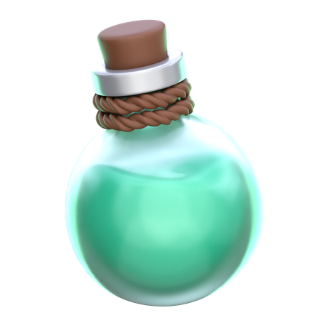 Bouteille de potions  3D Icon