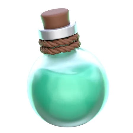 Bouteille de potions  3D Icon