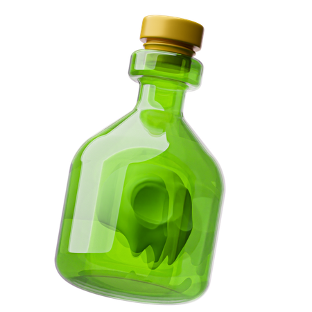 Bouteille de potions  3D Icon